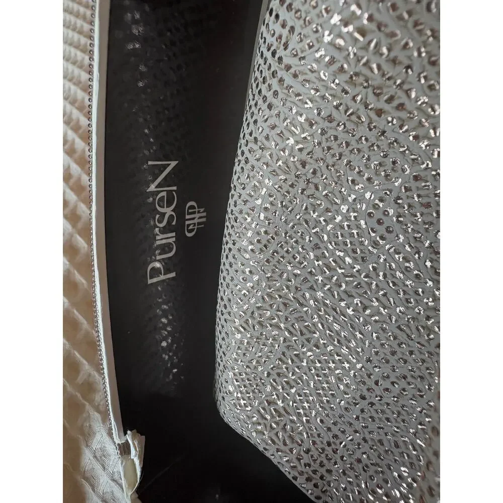 PurseN Metallic Travel Jewelry Organizer Case